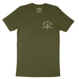 Miami Tiger Blade T-Shirt Olive front