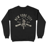 New York Tiger Blade Crewneck Black back