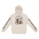 Austin Hoodie in Natural - front-sleeves view