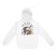 Austin Hoodie in White - front view