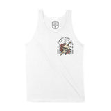 Denver Tank Top in White - front view