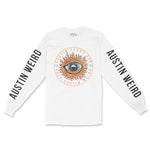 Austin Longsleeve in White - front-sleeves view