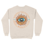 Denver Crewneck in Natural - back view
