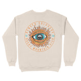 Denver Crewneck in Natural - back view