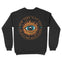 New York Crewneck in Black - back view