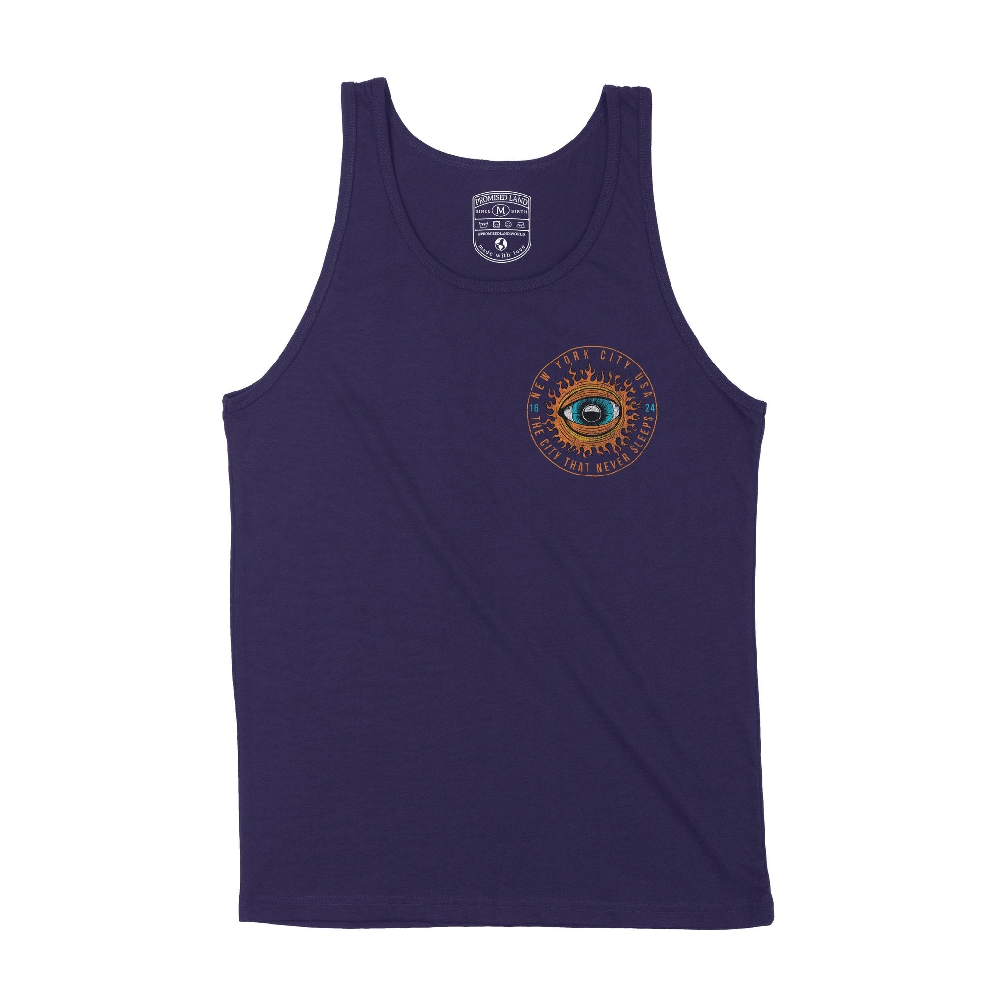 New York Eye Sublime Tank Top Navy front
