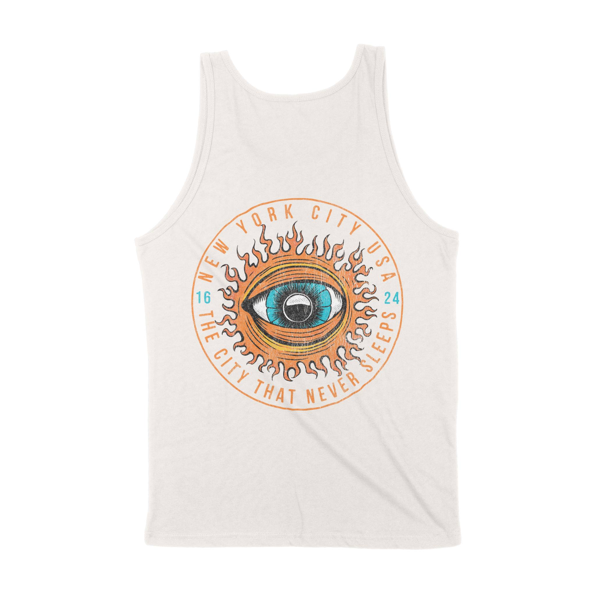 New York Eye Sublime Tank Top in Vintage - back view