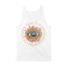 New York Tank Top in White - back view