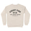 Asbury Park Classic Crewneck in Natural - back view