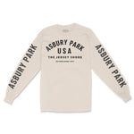 Asbury Park Classic Longsleeve in Natural - front with sleeves view