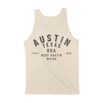Austin Classic Tank Top Natural back