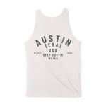 Austin Classic Tank Top in Vintage - back view
