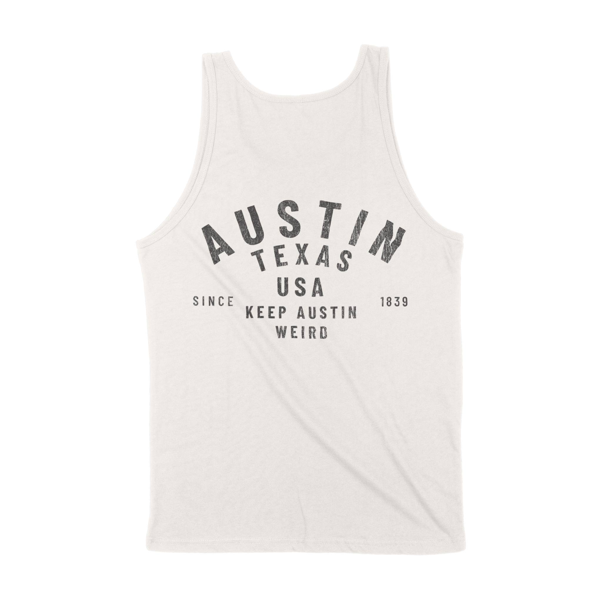 Austin Classic Tank Top in Vintage - back view