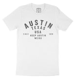 Austin Classic T-Shirt White front