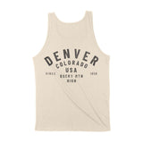 Denver Classic Tank Top Natural back
