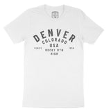 Denver Classic T-Shirt White front