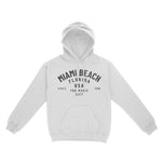 Miami Classic Hoodie White front
