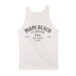 Miami Classic Tank Top in Vintage - back view