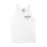 Miami Tank Top in White - front view