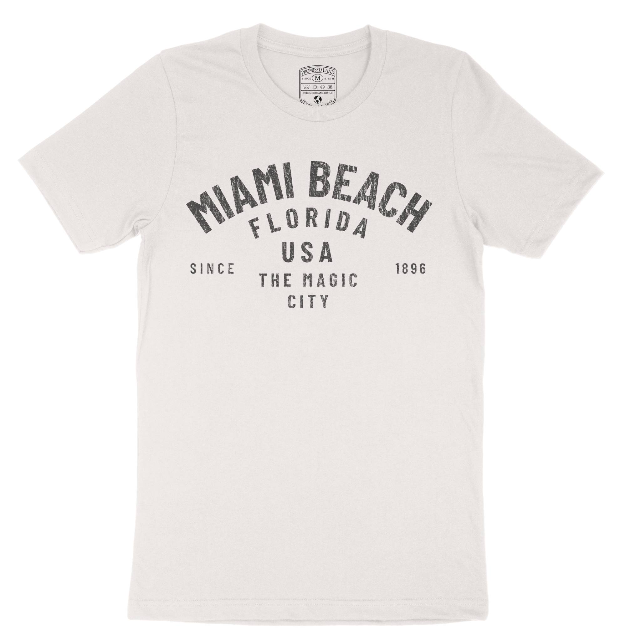 Miami Classic T-Shirt in Vintage - front view