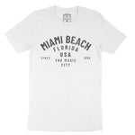 Miami Classic T-Shirt White front