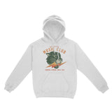Denver Music Club Hoodie White front