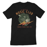 Denver Music Club T-Shirt Vintage Black back