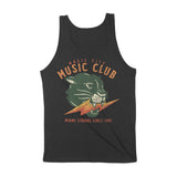 Miami Tank Top in Black - back view