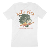 Miami Music Club T-Shirt White back