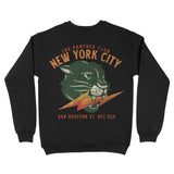 New York Music Club Crewneck Black back