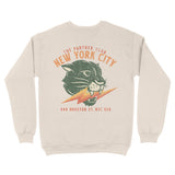 New York Crewneck in Natural - back view