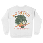 New York Music Club Crewneck White back