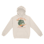 New York Hoodie in Natural - front view