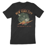 New York Music Club T-Shirt Black back