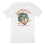 New York Music Club T-Shirt White back