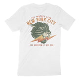 New York Music Club T-Shirt White back
