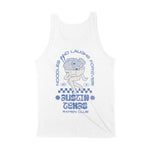 Austin Tank Top in White - back view