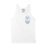 Denver Tank Top in White - front view