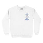 Miami Crewneck in White - front view