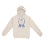 New York Hoodie in Natural - front view