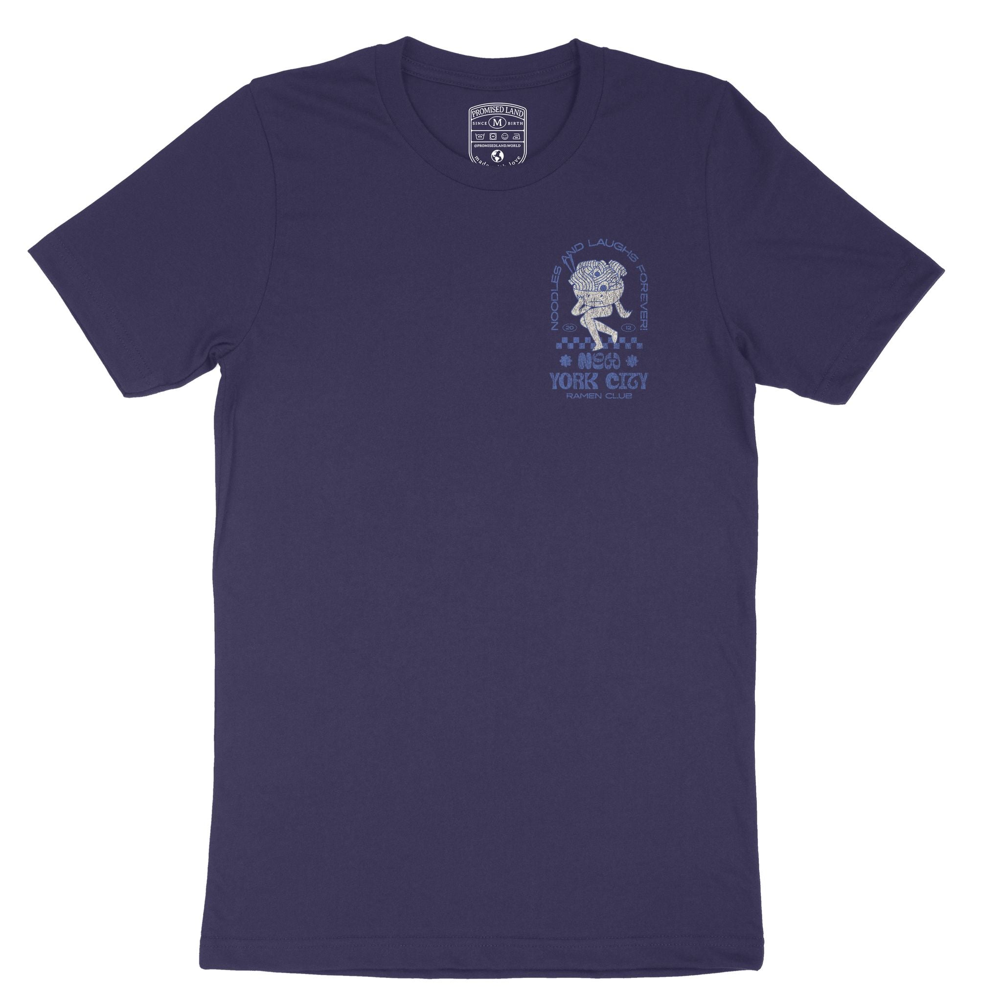 New York Ramen Club T-Shirt Navy front