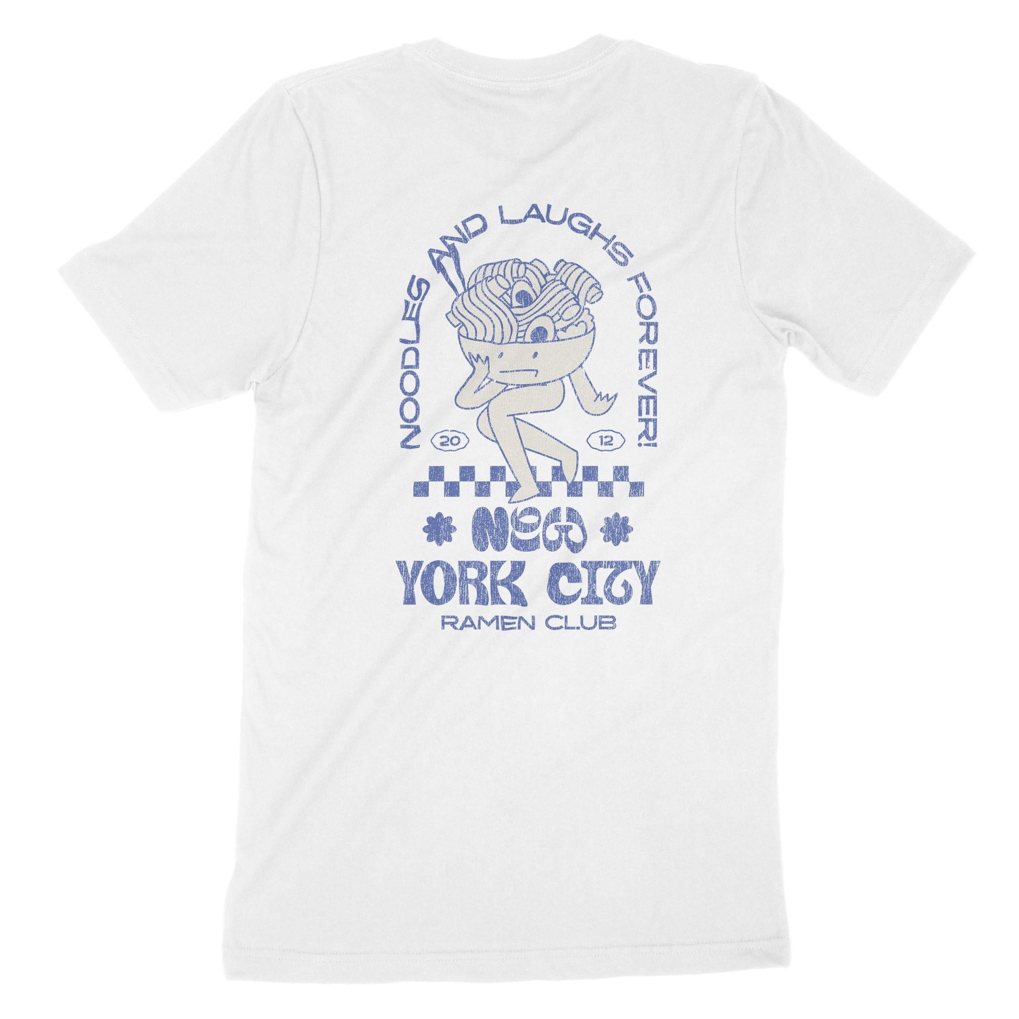 New York Ramen Club T-Shirt White back