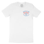 Asbury Park Wolf Daddy T-Shirt in White - front view