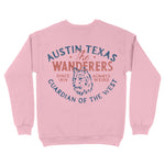 Austin Wolf Daddy Crewneck Light Pink back