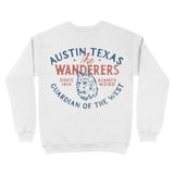 Austin Wolf Daddy Crewneck White back