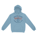 Austin Wolf Daddy Hoodie Light Blue front