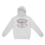 Austin Wolf Daddy Hoodie White front