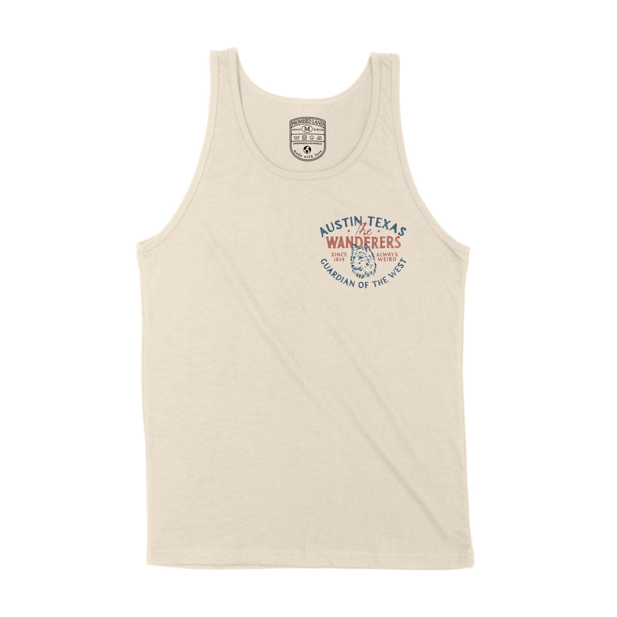 Austin Wolf Daddy Tank Top Natural front