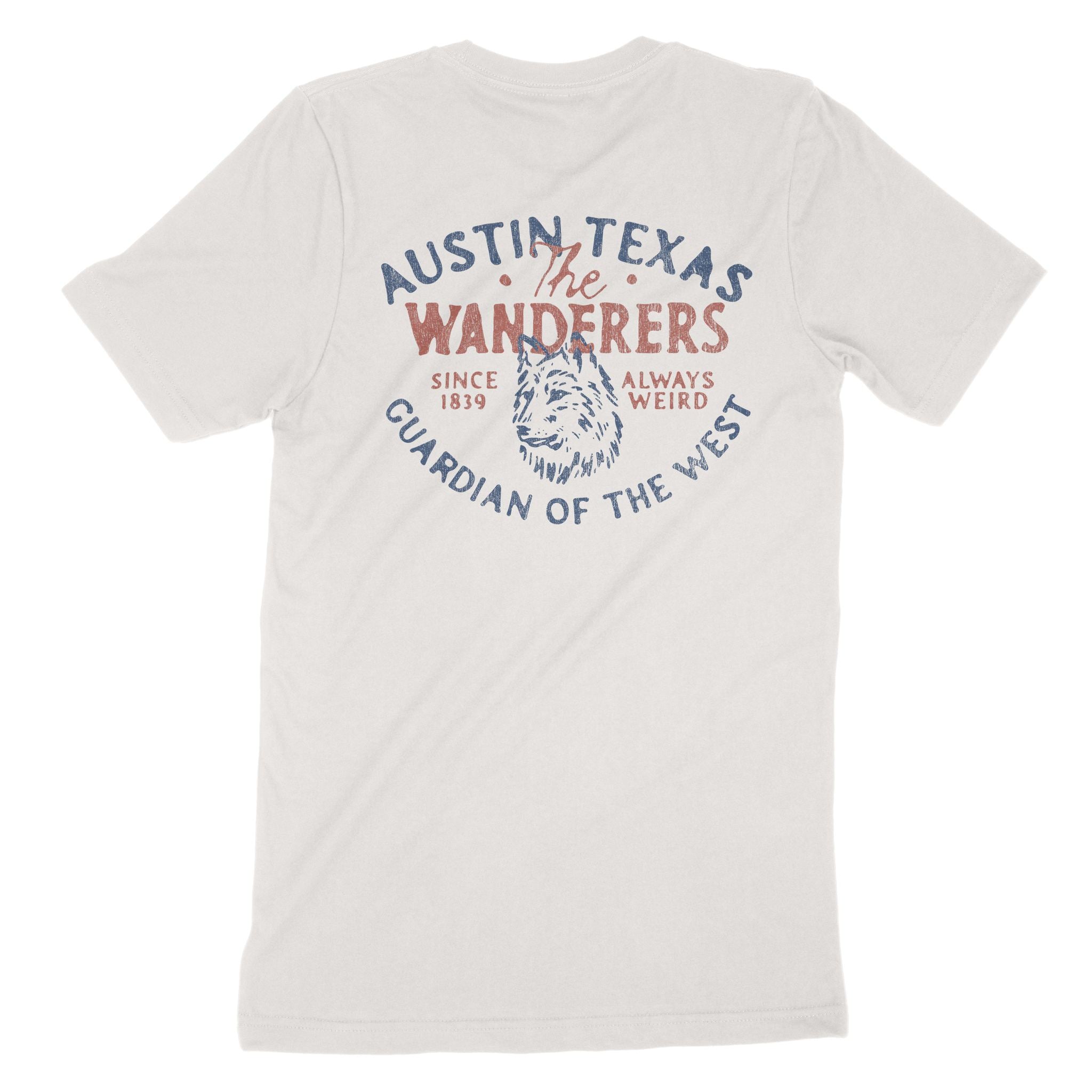 Austin Wolf Daddy T-Shirt Vintage White back