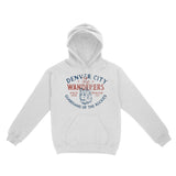 Denver Wolf Daddy Hoodie White front